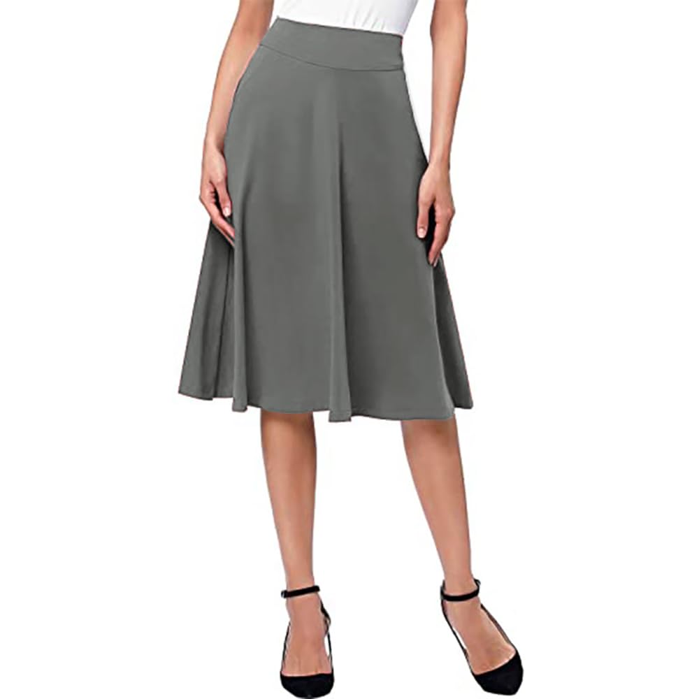 Amazon.com: ELIGNTLOFT Women's Elastic High Waist Casual